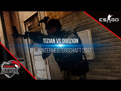 ESL Meisterschaft Winter 2017 - tiziaN vs. DIVIZON - [CS:GO Fragmovie]