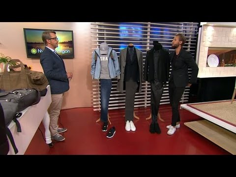 Oscar Arrsjö om höstens modetrender för herrar - Nyhetsmorgon (TV4)