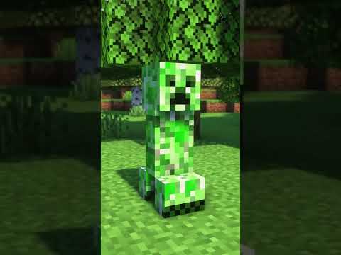 Minecraft Facts - The Creeper's first ever texture #shorts