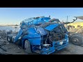 Mercedes Truck Accident Cabin Chassis Repairing And Restoration Complete Video Truck World 1