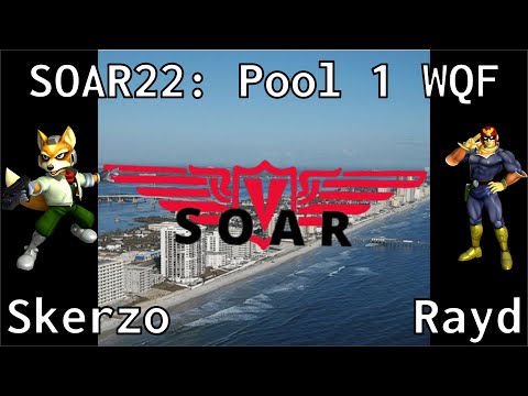 SOAR22 - Skerzo (Fox) vs Rayd (Captain Falcon) - Pool 1 WQF