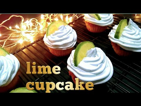 lime cupcake recipe| how to make key lime cupcakes| key lime muffins recipe|