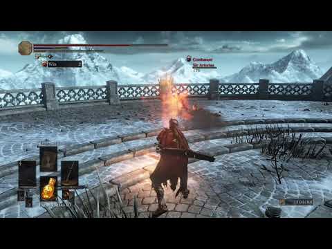 Arena brawl with the Firelink Greatsword