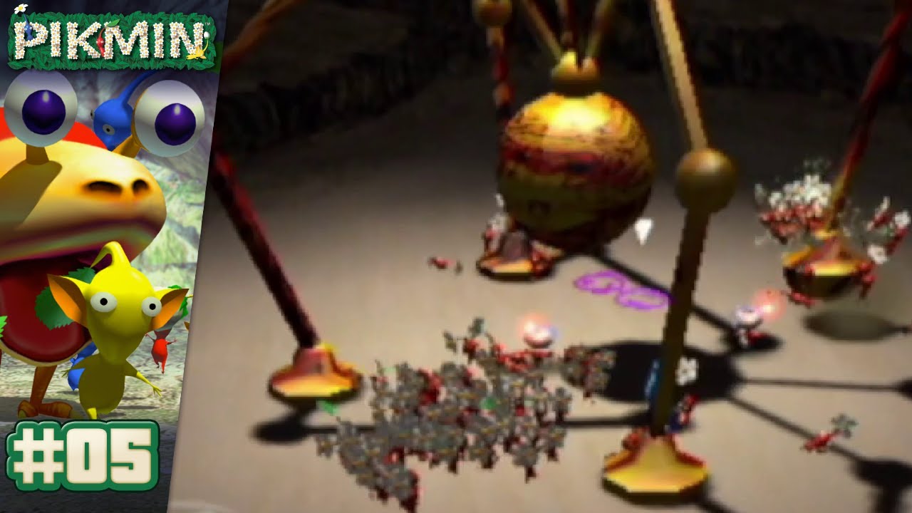 Le boss du Nombril de la Forêt - Pikmin Multiplayer #05