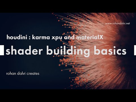 Karma XPU and MaterialX - lesson 1 -  Shader building basics