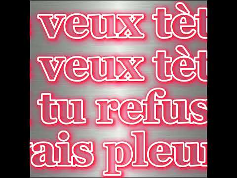 Dimiart ft Tiesco le sultan je veux tèté (lyrics)