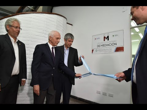 En la Universidad Católica se inauguró el 73° centro comunitario de mediación