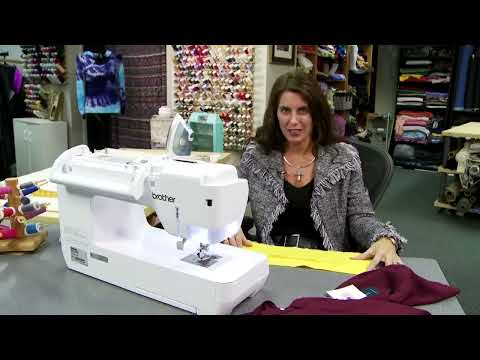 Nähen eines Blindstichs mit der Haushaltsnähmaschine | Näh-Tutorial mit Angela Wolf