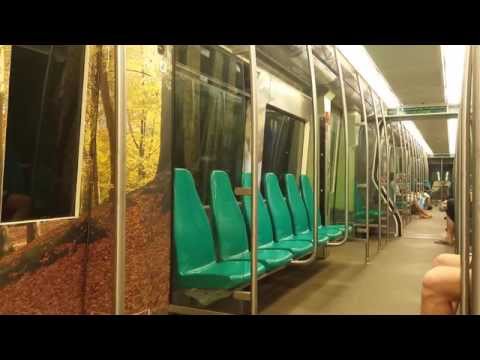 RET Metro Type S (5418) rit op lijn D tot Slinge tussen Rotterdam Centraal en Beurs