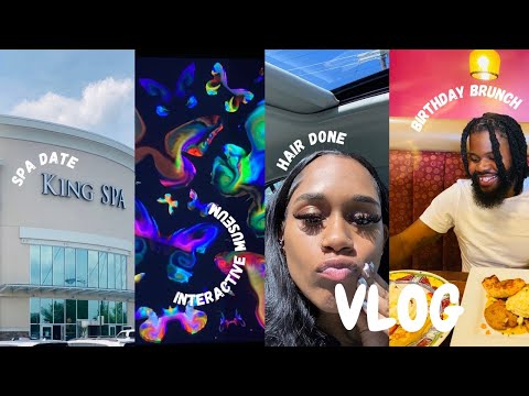 KING SPA | NEW RESTAURANTS| NEW HAIR| BIRTHDAY VLOG