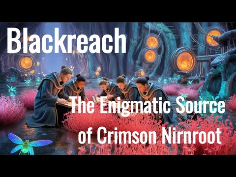 The Elder Scrolls Lore ▶Blackreach:The Enigmatic Source of Crimson Nirnroot (Lore To Sleep To)