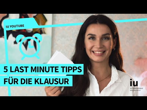 5 Last Minute Tipps für die Klausur