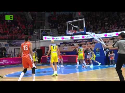 HighLights, GA Košice -- UMMC Jekaterinburg, Euroliga, Final Eight, Jekaterinbur