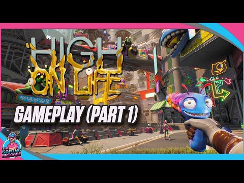 HIGH ON LIFE GAMEPLAY WALKTHROUGH - Part One | First Hour Of Gameplay - NO COMMENTARY - HIGH ON LIFE