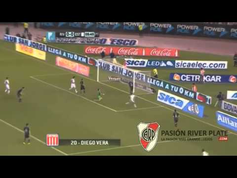 Gol de Vera | River 0 - Estudiantes L.P 1 | Fecha 14