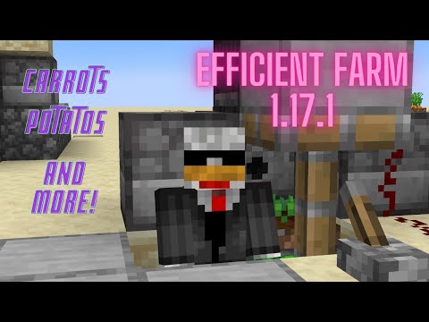 Efficient and Simple Nano Farm Tutorial - Minecraft 1.17.1