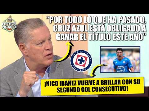 CRUZ AZUL da GOLPE de AUTORIDAD vs TIGRES. NICO IBÁÑEZ vuelve a BRILLAR con GOLAZO | Futbol Picante