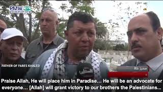 Father of Fares Khaled on PA TV