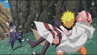 Kakashi and Naruto saves Sakura from Sasuke after he tries to kill her twice HD Mp4 3GP & Mp3