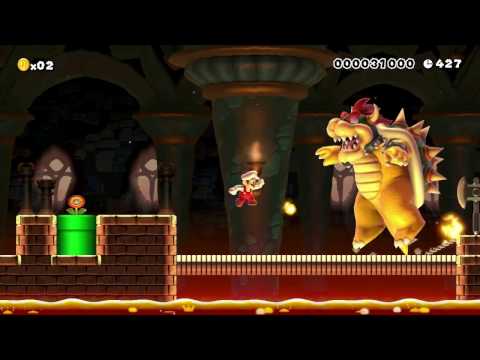 Steinblock Festung - from Meggy - SUPER MARIO MAKER Gameplay RAW