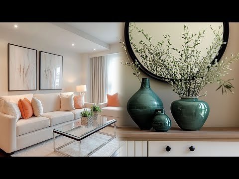 MODERN DECOR 2025!!✨️ Ideas for decorating your living room in an elegant and cozy style | Modern...