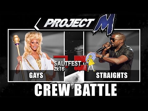 Saltfest 2016 - Gays vs Straights - Project M (Melee HD™) Crew Battle
