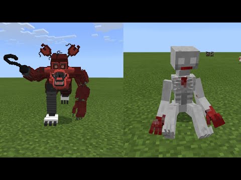 NIGHTMARE FOXY vs SCP-096 in Minecraft PE