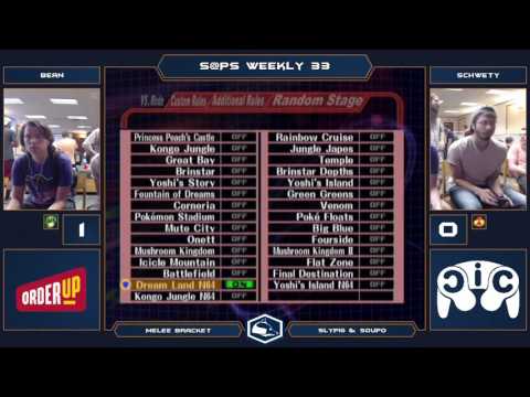S@PS 33 Melee Singles - Bean (Marth) vs Schwety (Sheik) - Winner's Bracket