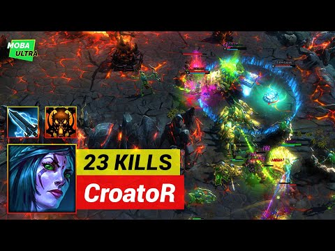 HoN Forsaken Archer NULLFIRE BLADE with SYMBOL OF RAGE - MVP