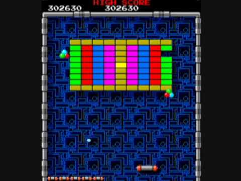 Arkanoid gameplay screenshot two