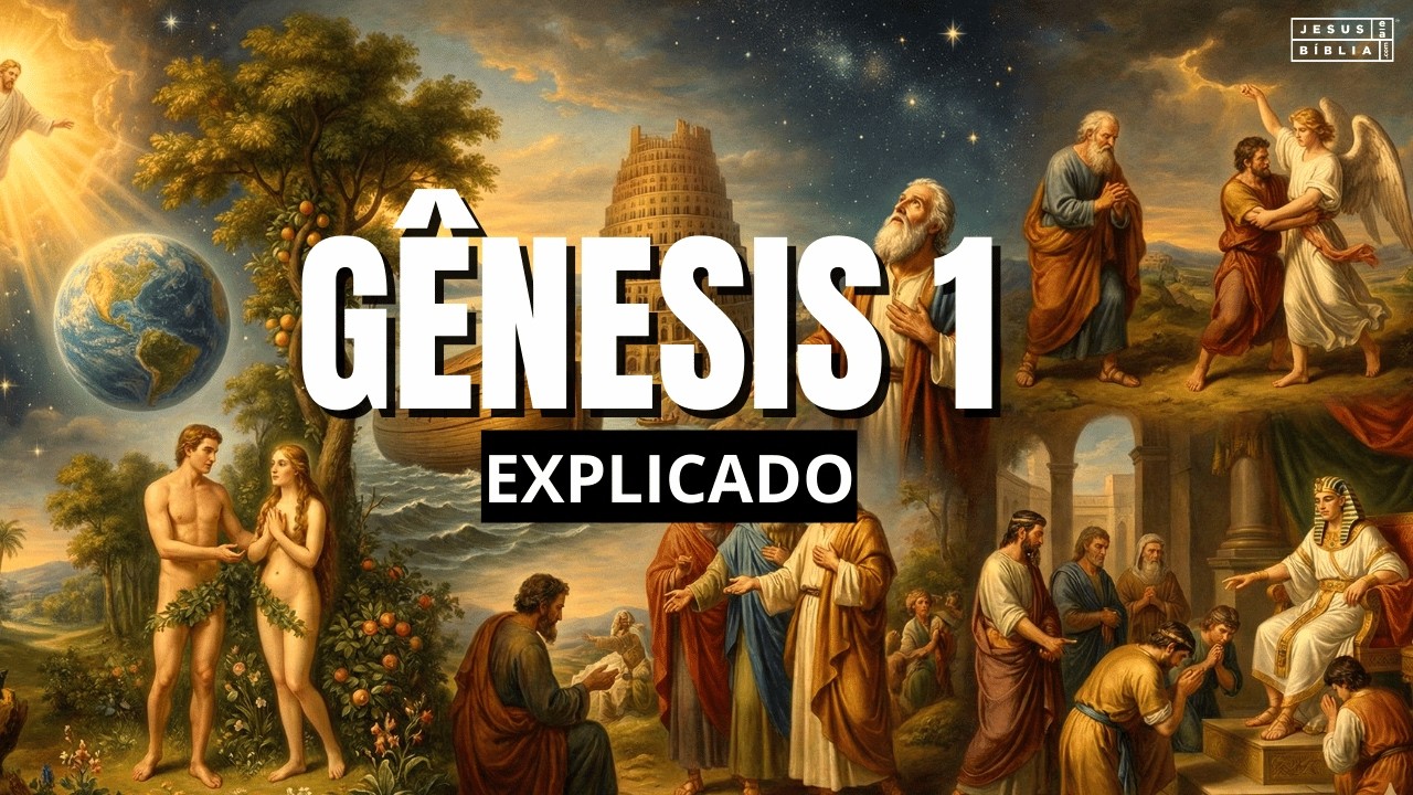 Gênesis 1 Estudo: SE DEUS CRIOU A TERRA, POR QUE SOFREMOS? (Bíblia Explicada)