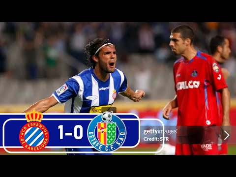 Resumen RCD Espanyol 1-0 Getafe CF LaLiga2007/08