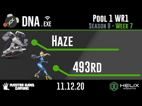 DNA.EXE S8:W7 - Haze (ROB) vs 493rd (Zero Suit Samus) - Pool 1 WR1