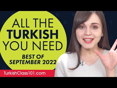 Your Monthly Dose of Turkish - Best of September 2022