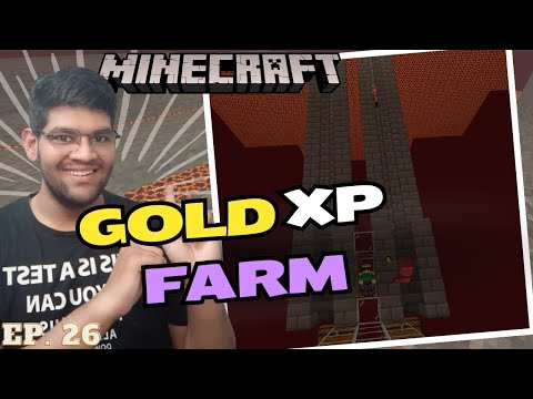 Golu Gamer - GOLD FARM BUILD - 1.20.2  || MINECRAFT SURVIVAL SERIES EP:- 26 || #youtube #minecraft #trending