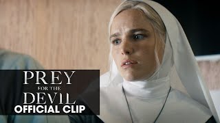 Prey for the Devil (2022 Movie) Official Clip 'Pretty Voice' - Christian Navarro, Jacqueline Byers