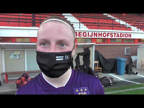 Silke Leynen na RSC Anderlecht - KRC Genk Ladies op 08.11.2020