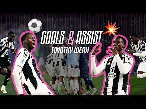 All GOALS & ASSIST Timothy WEAH | Good luck Tim!