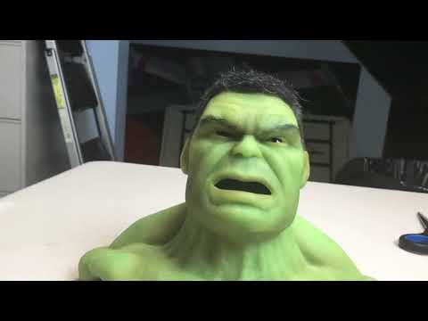 Hulk Sculpture Timelapse