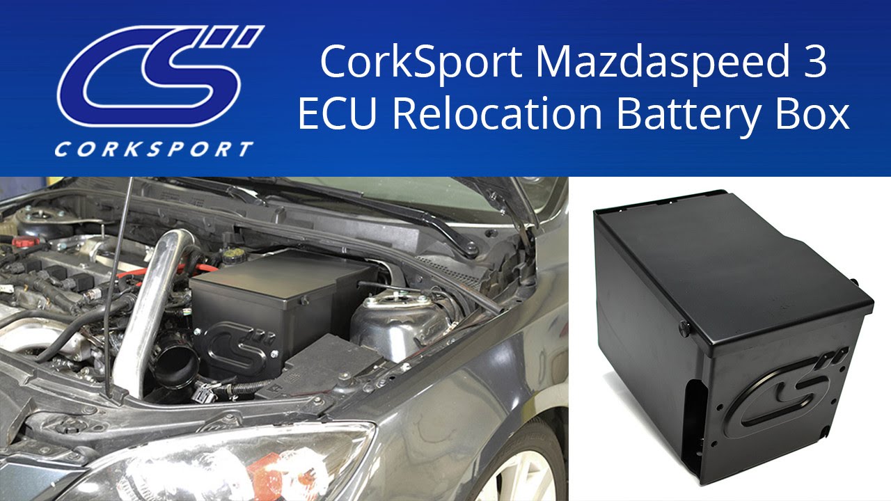 2007-2013 Mazdaspeed 3 Battery Box Kit Video