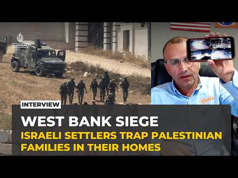 Palestinian-American watches with dread as Israeli settlers besiege relatives' homes in West Bank