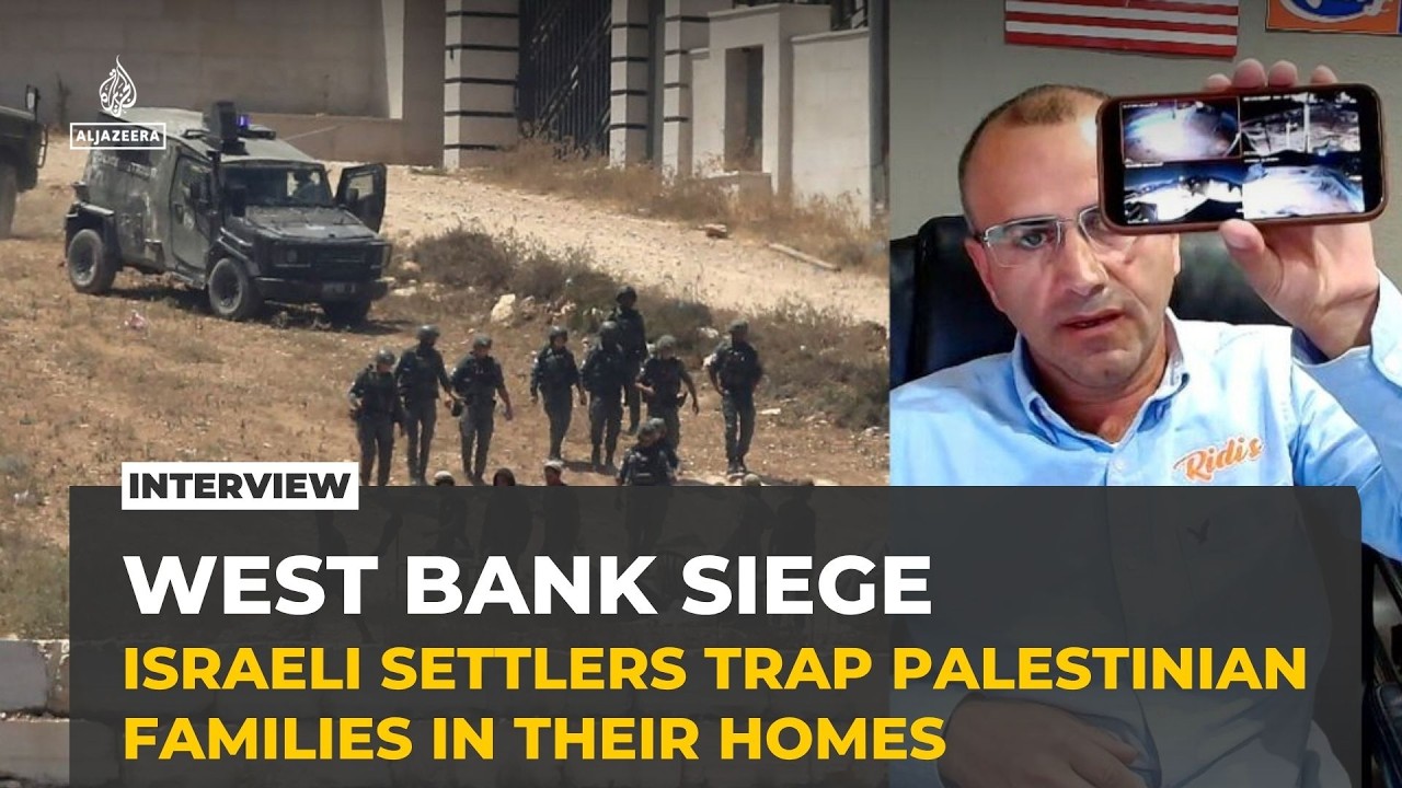 Palestinian-American watches with dread as Israeli settlers besiege relatives' homes in West Bank