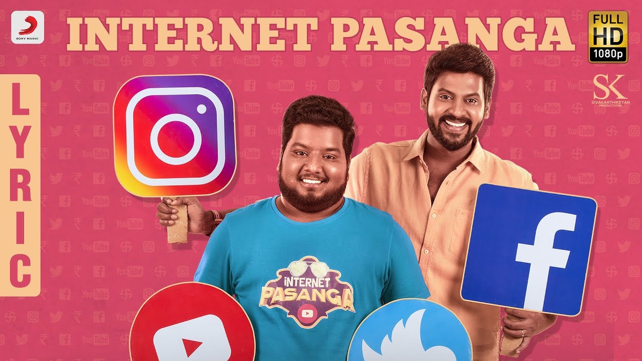 Internet Pasanga Lyrics  | Nenjamundu Nermaiyundu Odu Raja | Rio Raj | Diwakar | Shabir