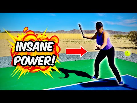 How to Get More POWER in Pickleball (hit harder drives)