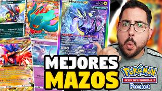 ¡Los MEJORES MAZOS ACTUALIZADOS para POKÉMON TCG POCKET!