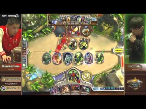 BlizzCon 世界盃聯賽 《爐石戰記》華文轉播 11/04 part8（FrozenIce  VS  RunAndGun）
