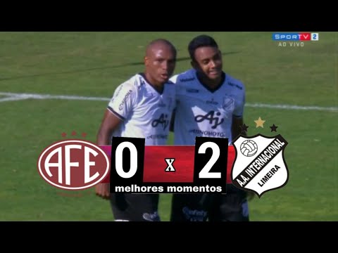 INTER AVANÇA NO TROFÉU DO INTERIOR | FERROVIÁRIA 0 X 2 INTER DE LIMEIRA - MELHORES MOMENTOS HD