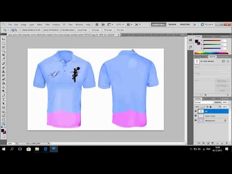 How to design polo shirt