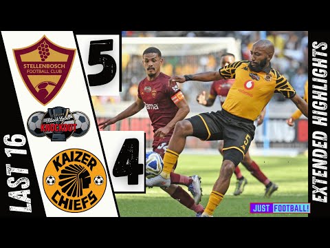 STELLENBOSCH FC vs KAIZER CHIEFS Extended Highlights and Penalties| Carling Knockout Cup