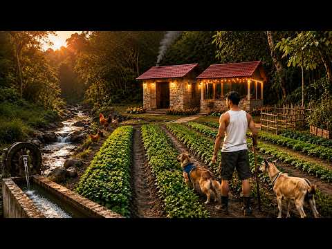 Leaving the City, I Built an Off-Grid Life in the Forest That Could Last for Hundreds of Years.